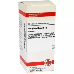 STROPHANTHUS D 12 comprimés, 80 pc