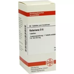 VALERIANA D 6 comprimés, 80 pc