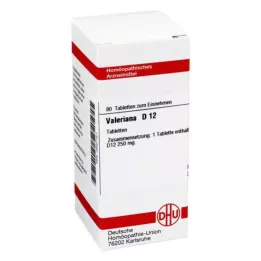 VALERIANA D 12 comprimés, 80 pc