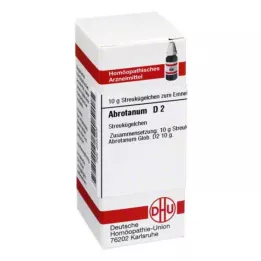ABROTANUM Globules D 2, 10 g