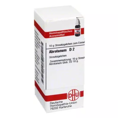 ABROTANUM Globules D 2, 10 g