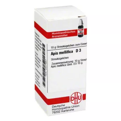 DHU Apis mellifica D 3 globules, 10 g DHU Apis mellifica D 3 globules, 10 g