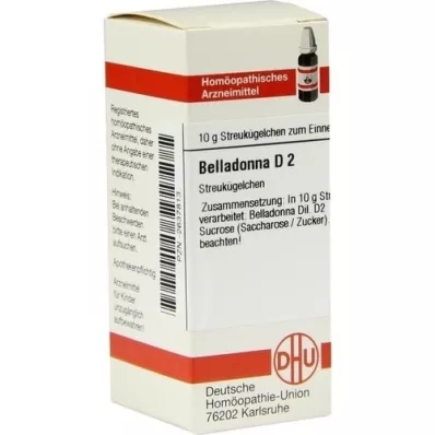 BELLADONNA Globules D 2, 10 g