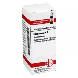 CANTHARIS Globules D 3, 10 g