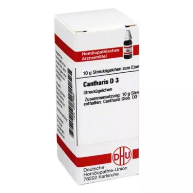 CANTHARIS Globules D 3, 10 g