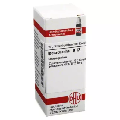 IPECACUANHA Globules D 12, 10 g IPECACUANHA Globules D 12, 10 g