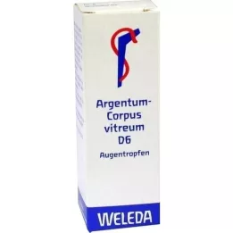 ARGENTUM CORPUS Gouttes pour les yeux Vitreum D 6, 10 ml