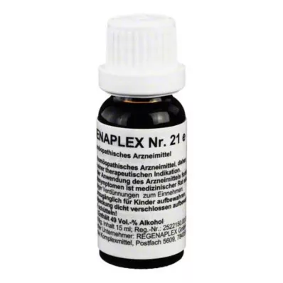 REGENAPLEX Nr.21 e gouttes, 15 ml