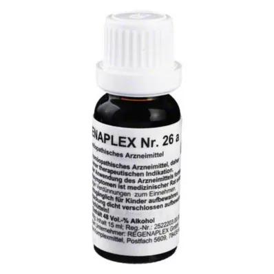 REGENAPLEX Nr.26 a gouttes, 15 ml