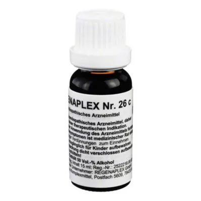 REGENAPLEX Nr.26 c gouttes, 15 ml