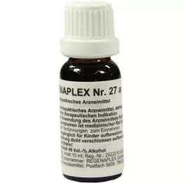 REGENAPLEX Nr.27 a gouttes, 15 ml