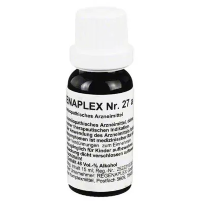 REGENAPLEX Nr.27 a gouttes, 15 ml REGENAPLEX Nr.27 a gouttes, 15 ml