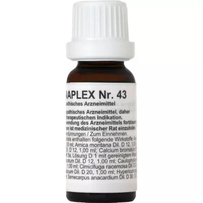 REGENAPLEX N°43 gouttes, 15 ml
