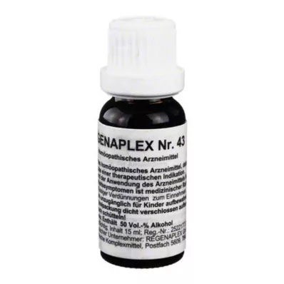 Regenaplex n ° 43 gouttes, 15 ml