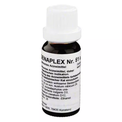 Regenaplex n° 51 a gouttes, 15 ml Regenaplex n° 51 a gouttes, 15 ml