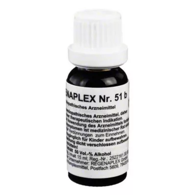 Regenaplex No.51 b gouttes, 15 ml Regenaplex No.51 b gouttes, 15 ml