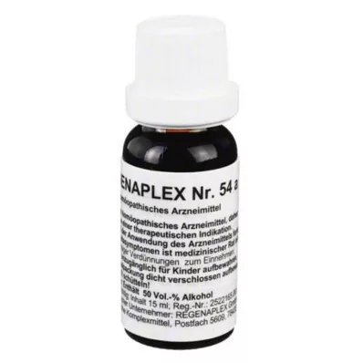 Regenaplex No.54 une gouttes, 15 ml