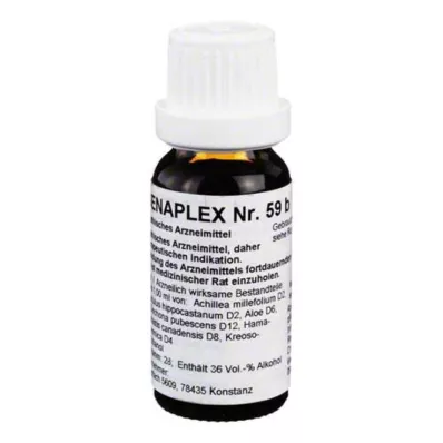 REGENAPLEX Nr.59 b gouttes, 15 ml REGENAPLEX Nr.59 b gouttes, 15 ml