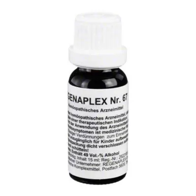 Regenaplex n ° 67 gouttes, 15 ml