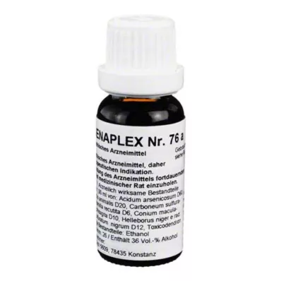Regenaplex No.76 une gouttes, 15 ml
