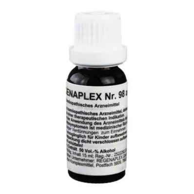 Regenaplex n° 98 a gouttes, 15 ml Regenaplex n° 98 a gouttes, 15 ml