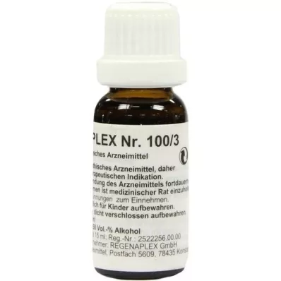 REGENAPLEX Nr.100/3 gouttes, 15 ml