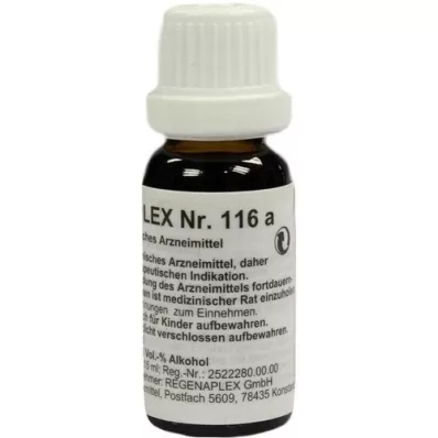 REGENAPLEX Nr.116 a gouttes, 15 ml