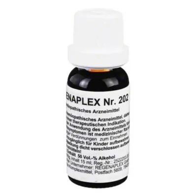 Regenaplex n ° 202 gouttes, 15 ml