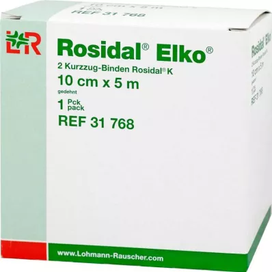 ROSIDAL Bande à extension courte Elko 10 cmx5 m, 2 pces