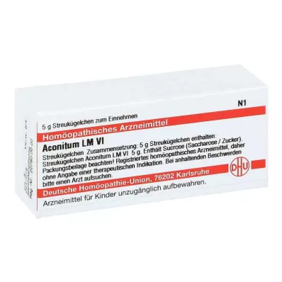 ACONITUM LM VI Globules, 5 g ACONITUM LM VI Globules, 5 g