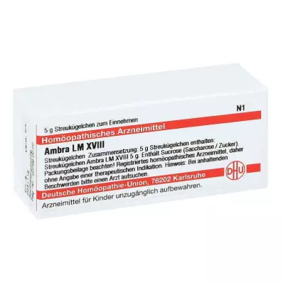 DHU LM Ambre XVIII Globules, 5 g