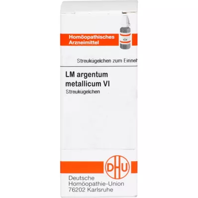 ARGENTUM METALLICUM LM VI Globules, 5 g