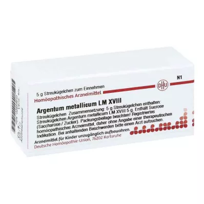 Lm Argentum Metallicum XVIII Globules (5 g) Lm Argentum Metallicum XVIII Globules (5 g)