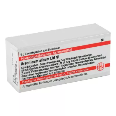 Lm Arsenicum Album Vi Globules (5 g) Lm Arsenicum Album Vi Globules (5 g)