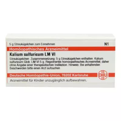 Lm Potassium Sulfuricum Vi Globules (5 g) Lm Potassium Sulfuricum Vi Globules (5 g)
