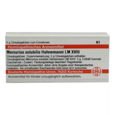 Lm Mercurius Solub.Hahnemann XVIII Globules (5 g)