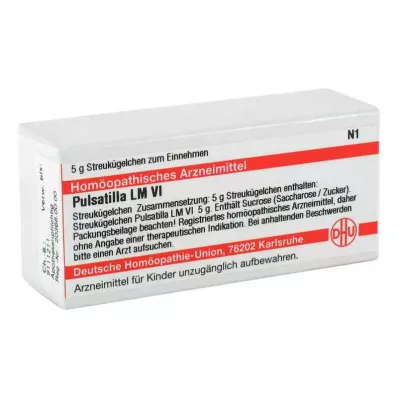 PULSATILLA LM VI Globules, 5 g PULSATILLA LM VI Globules, 5 g