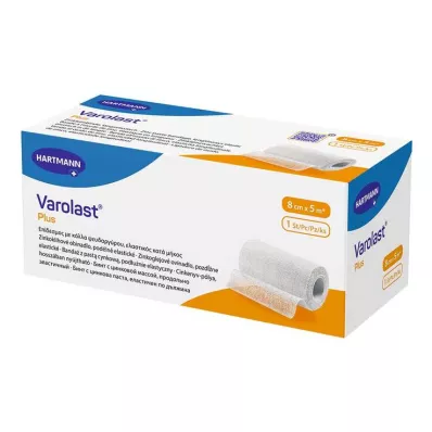 VAROLAST Bande à la pâte de zinc Plus 8 cmx5 m, 1 pc