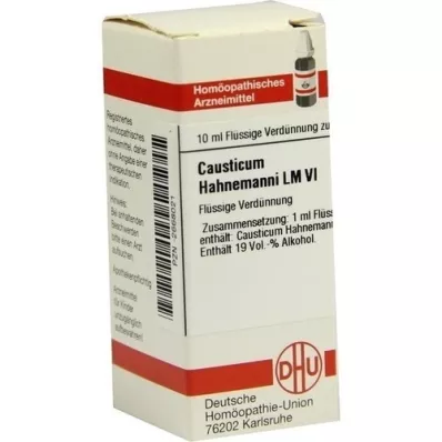 CAUSTICUM HAHNEMANNI LM VI Dilution, 10 ml