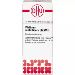 PLATINUM METALLICUM LM XVIII Dilution, 10 ml