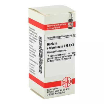 BARIUM CARBONICUM LM XXX Dilution, 10 ml BARIUM CARBONICUM LM XXX Dilution, 10 ml