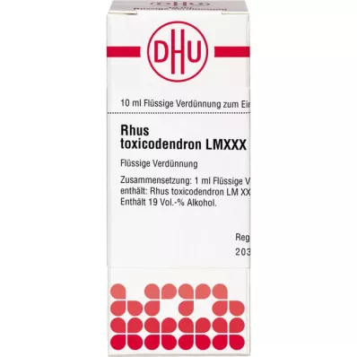 RHUS TOXICODENDRON LM XXX Dilution, 10 ml