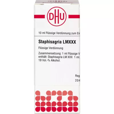 STAPHISAGRIA LM XXX Dilution, 10 ml