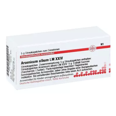 Lm Arsenicum Album Xxiv Globules (5 g) Lm Arsenicum Album Xxiv Globules (5 g)
