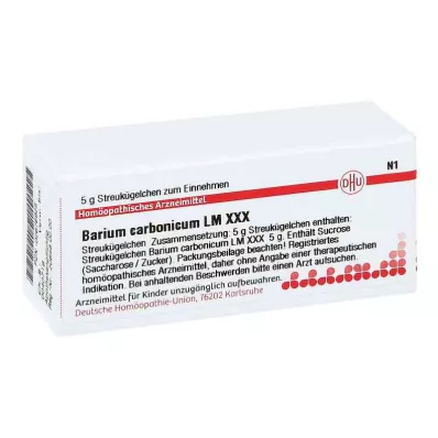 BARIUM CARBONICUM LM XXX Globules, 5 g