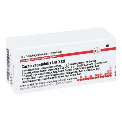 CARBO VEGETABILIS LM XXX Globules, 5 g