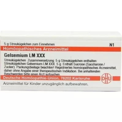 GELSEMIUM LM XXX Globules, 5 g