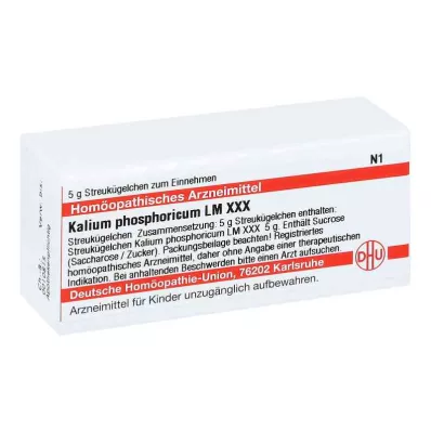 KALIUM PHOSPHORICUM LM XXX Globules, 5 g KALIUM PHOSPHORICUM LM XXX Globules, 5 g