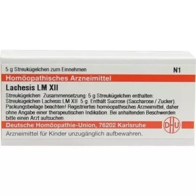 LACHESIS LM XII Globules, 5 g