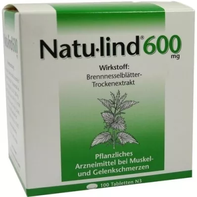 NATULIND 600 mg comprimés enrobés, 100 pcs